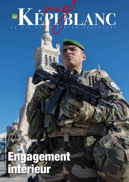 Légion étrangère couverture KBMag 849 janvier 2022