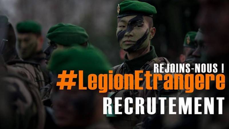 Légion étrangère recrutement